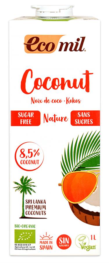 Kokosmælk u/Tilsat Sukker, Økologisk